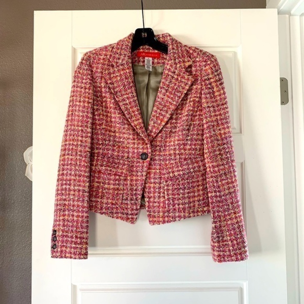 Ann Klein Tweed Blazer